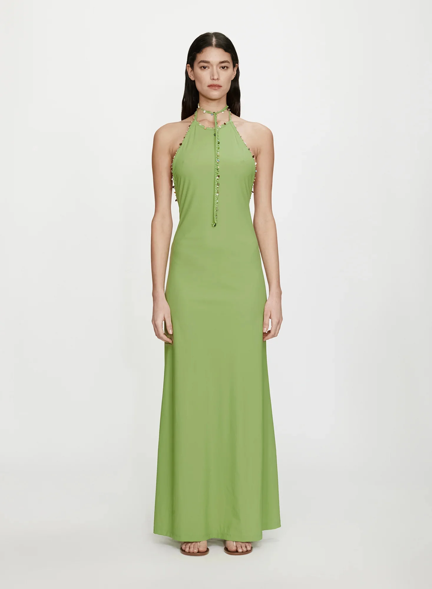 Beach Quartz Halter Lycra Dress