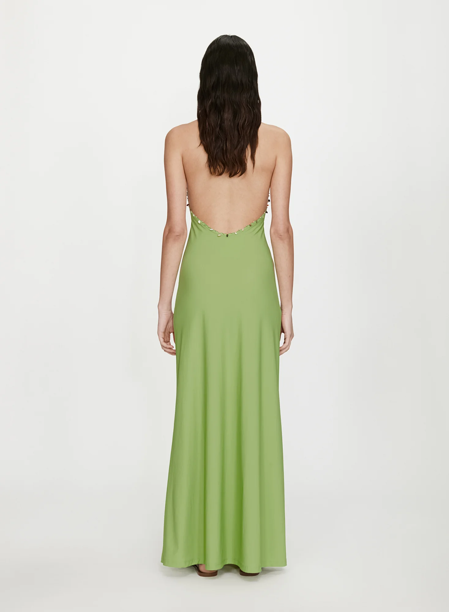 Beach Quartz Halter Lycra Dress - Image 4