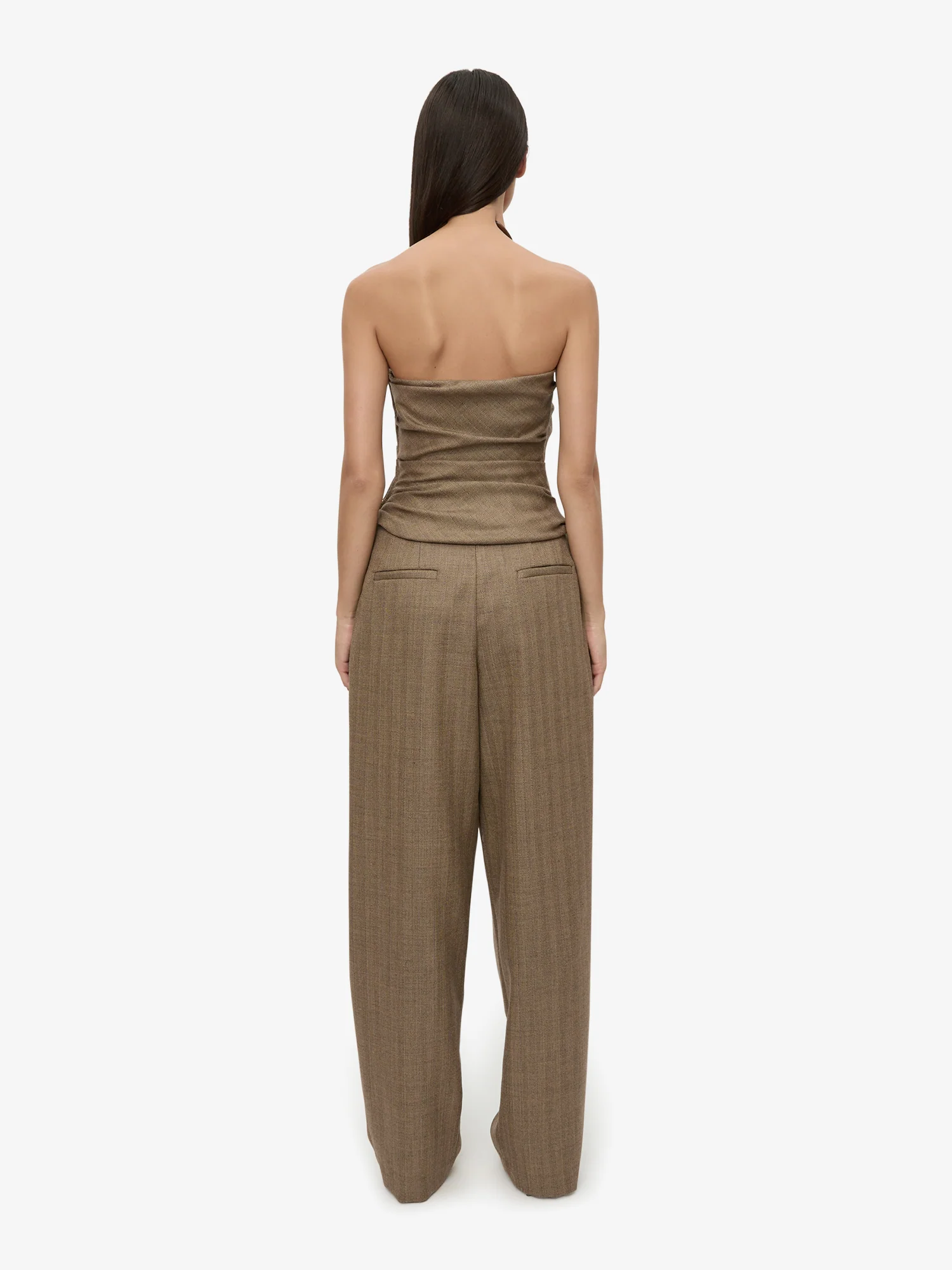 Chime Necklace Herringbone Halter Top - Image 5