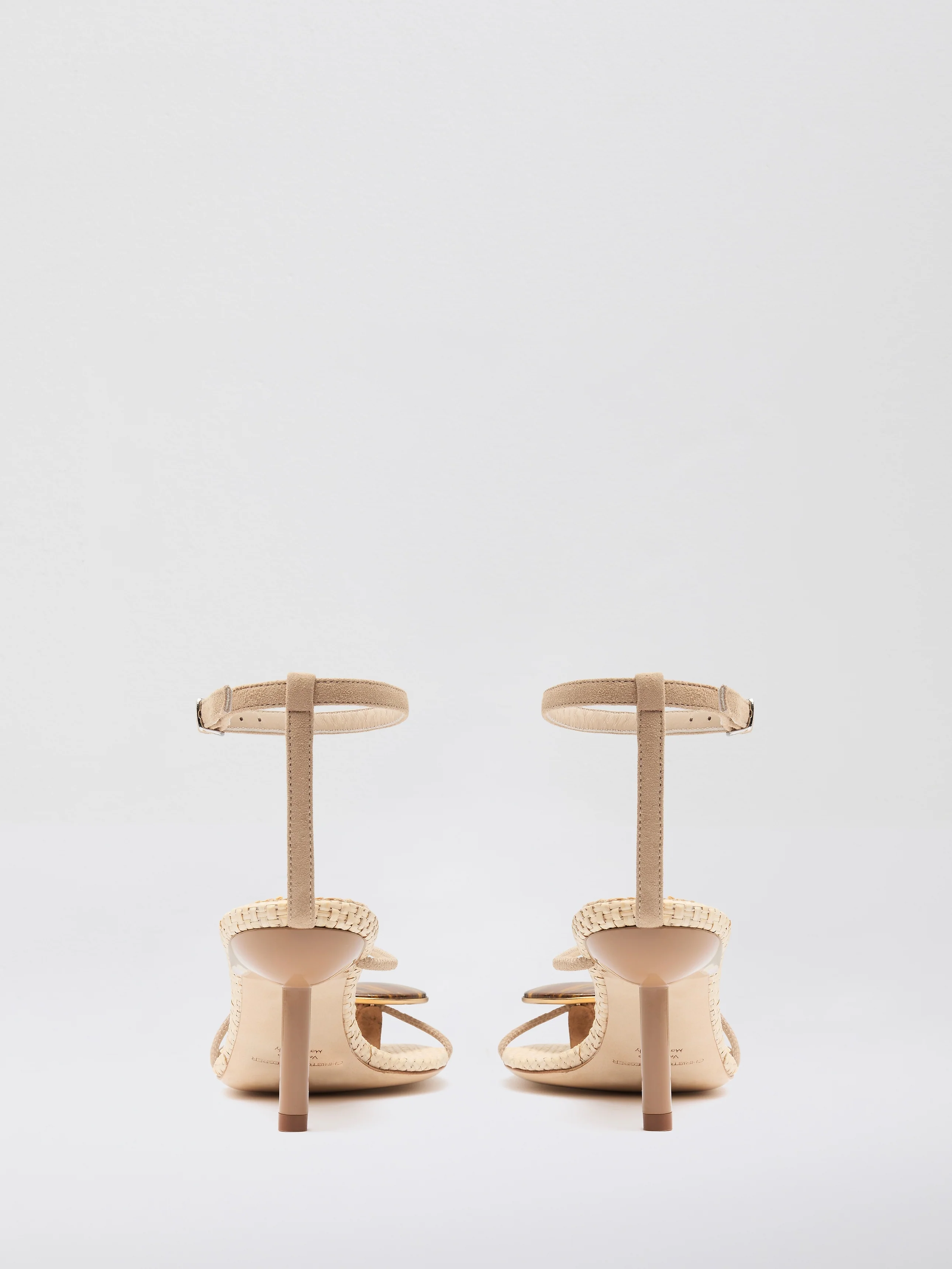 Doma Stoned Raffia Heel - Image 5