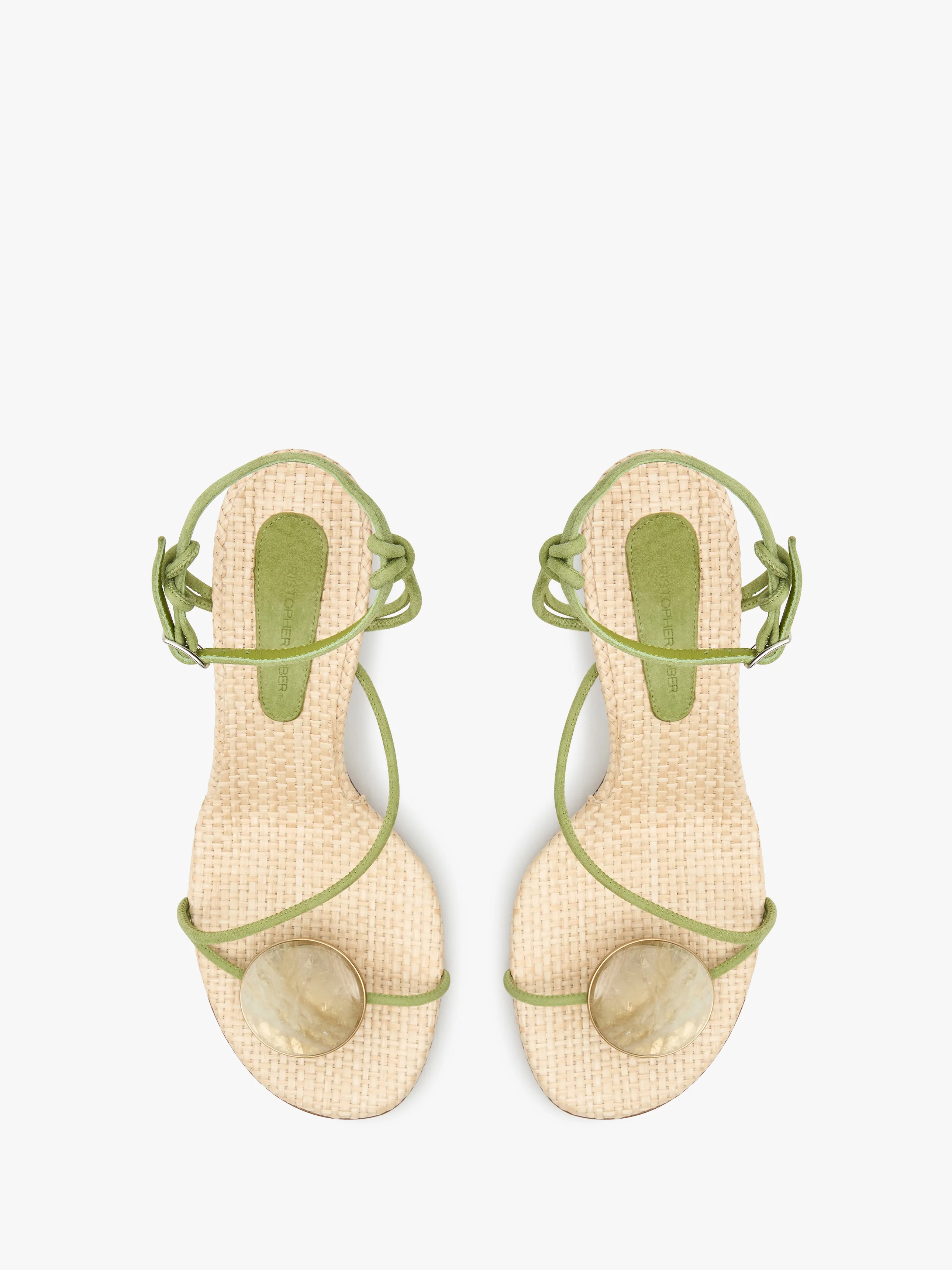Doma Stoned Raffia Heel - Image 4