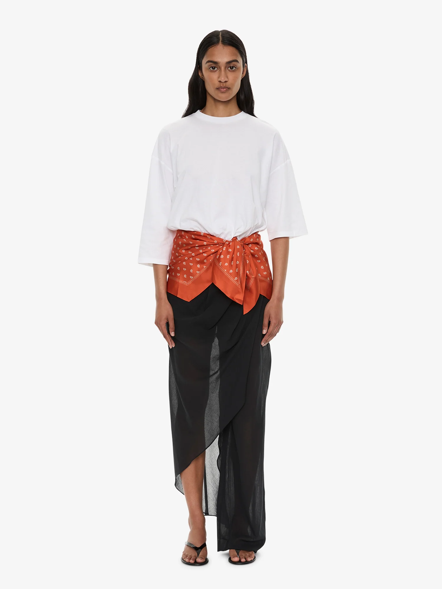 Bandana Scarf Pareo Tee - Image 6