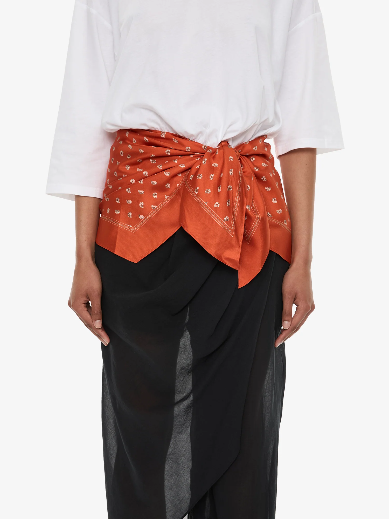 Bandana Scarf Pareo Tee - Image 7