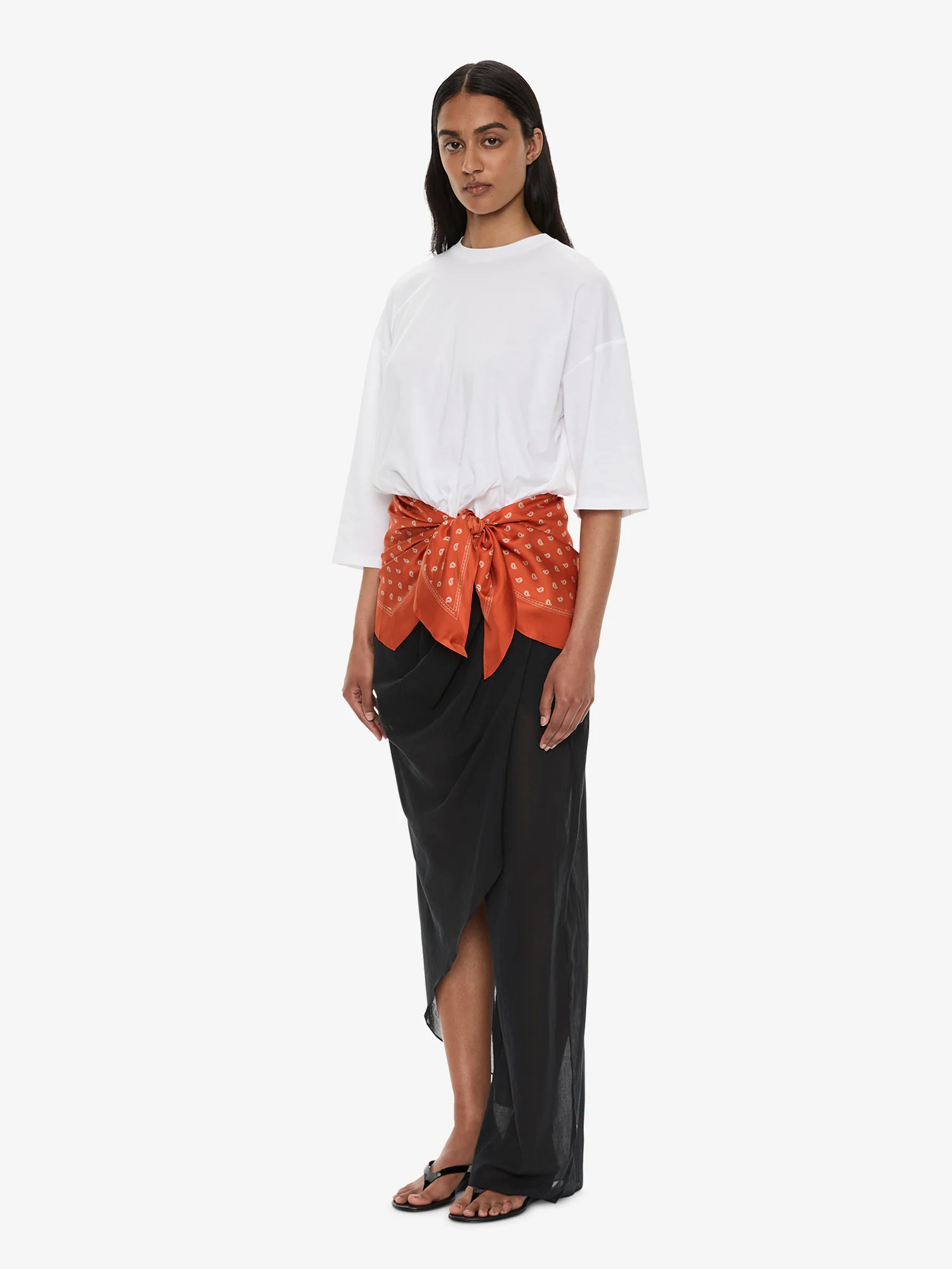 Bandana Scarf Pareo Tee - Image 8