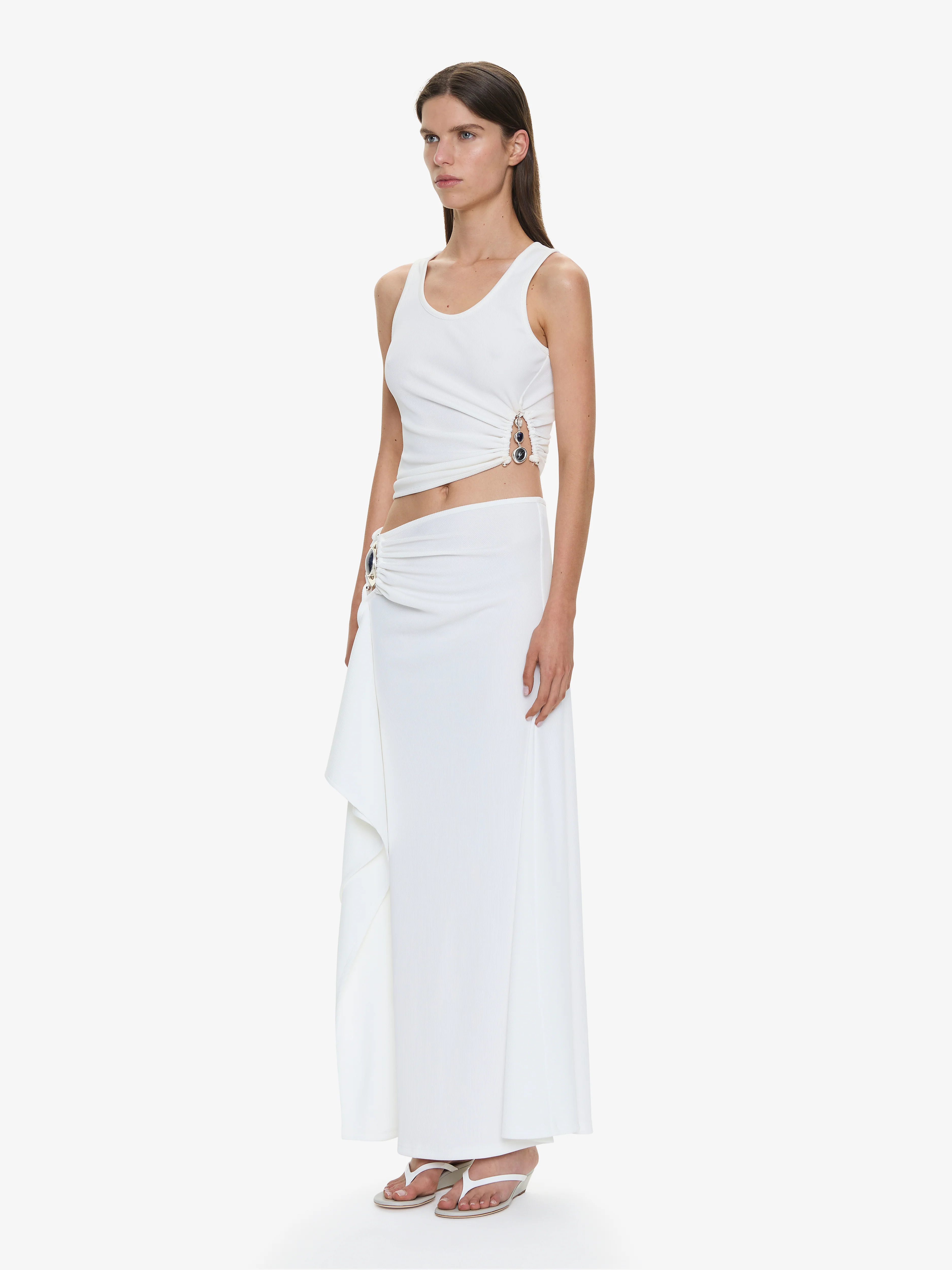 Droplet Crystal Ruched Tank - Image 8