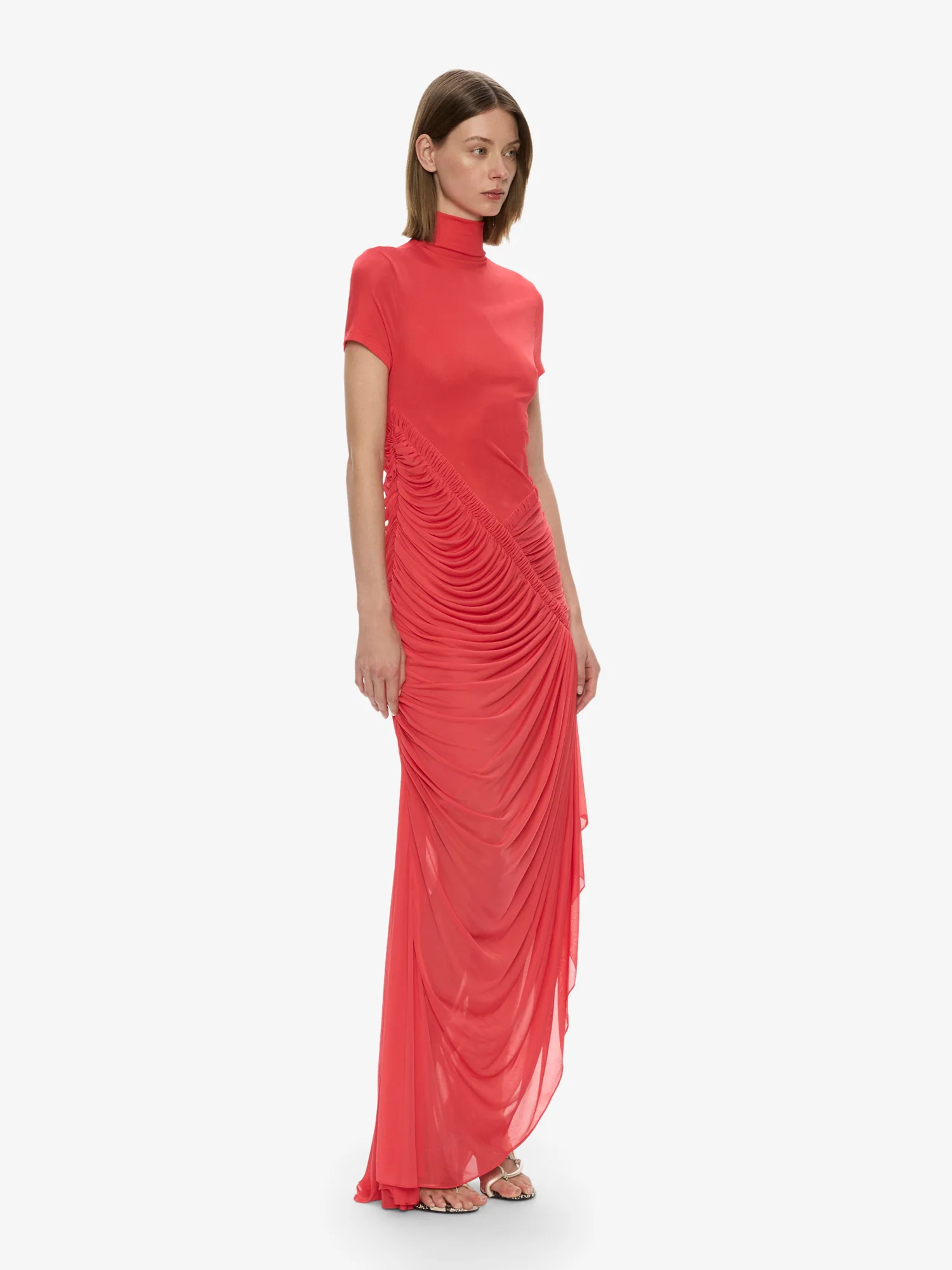 Fusion Ruched Ripple Dress - Image 2