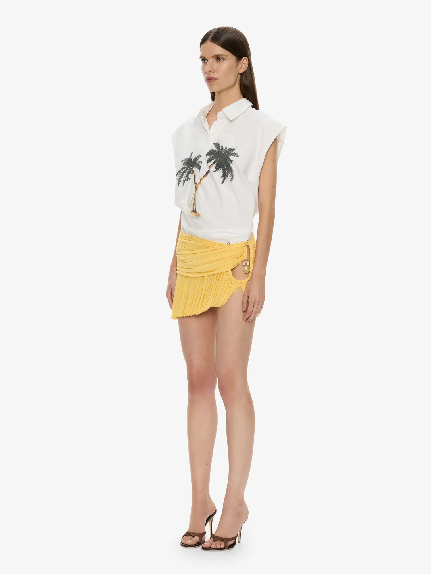 Mirage Palm Tornado Sleeveless Shirt - Image 4