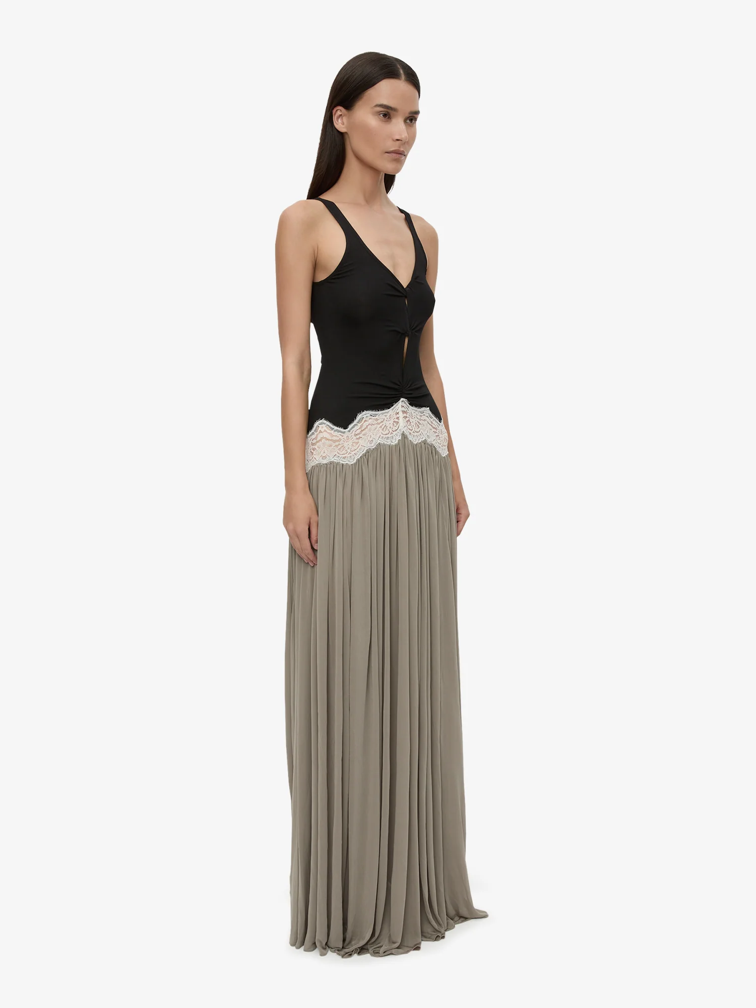 Open Twist Verner Lace Tank Dress - Image 2