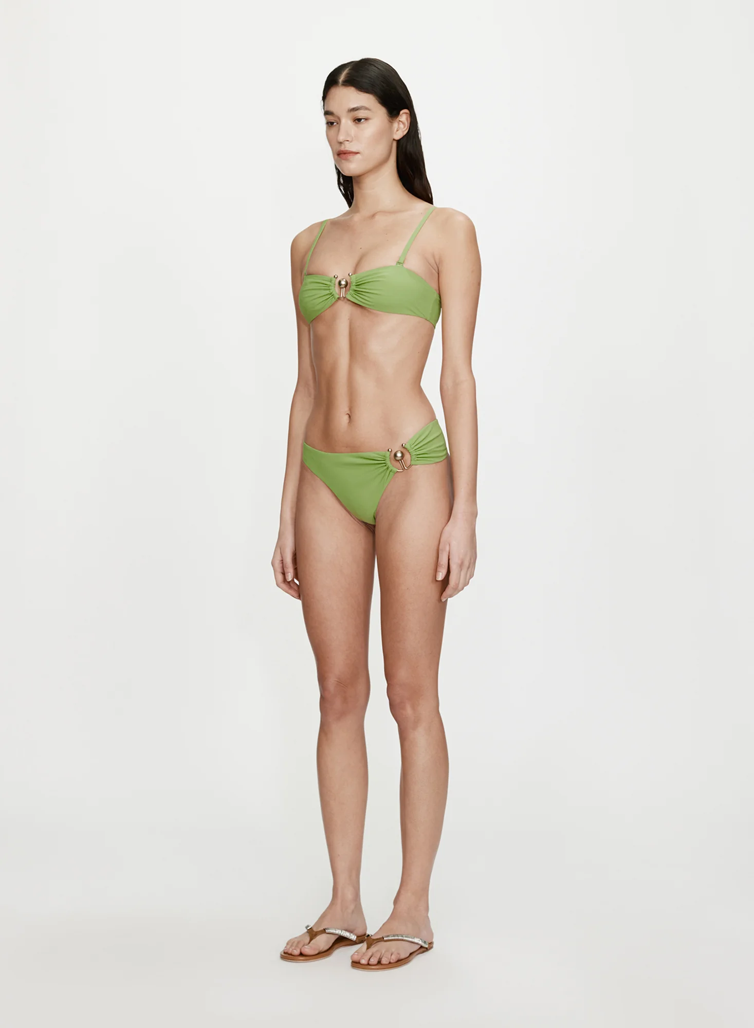 Orbit Side Ruched High Brief - Image 2