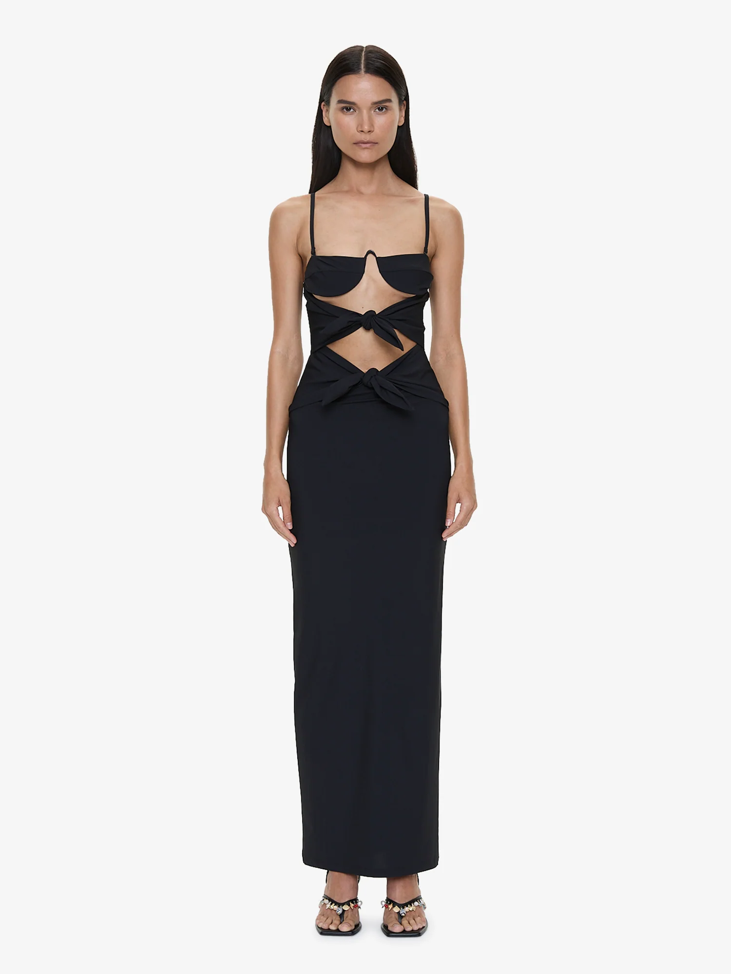 Porto Tie Lycra Dress