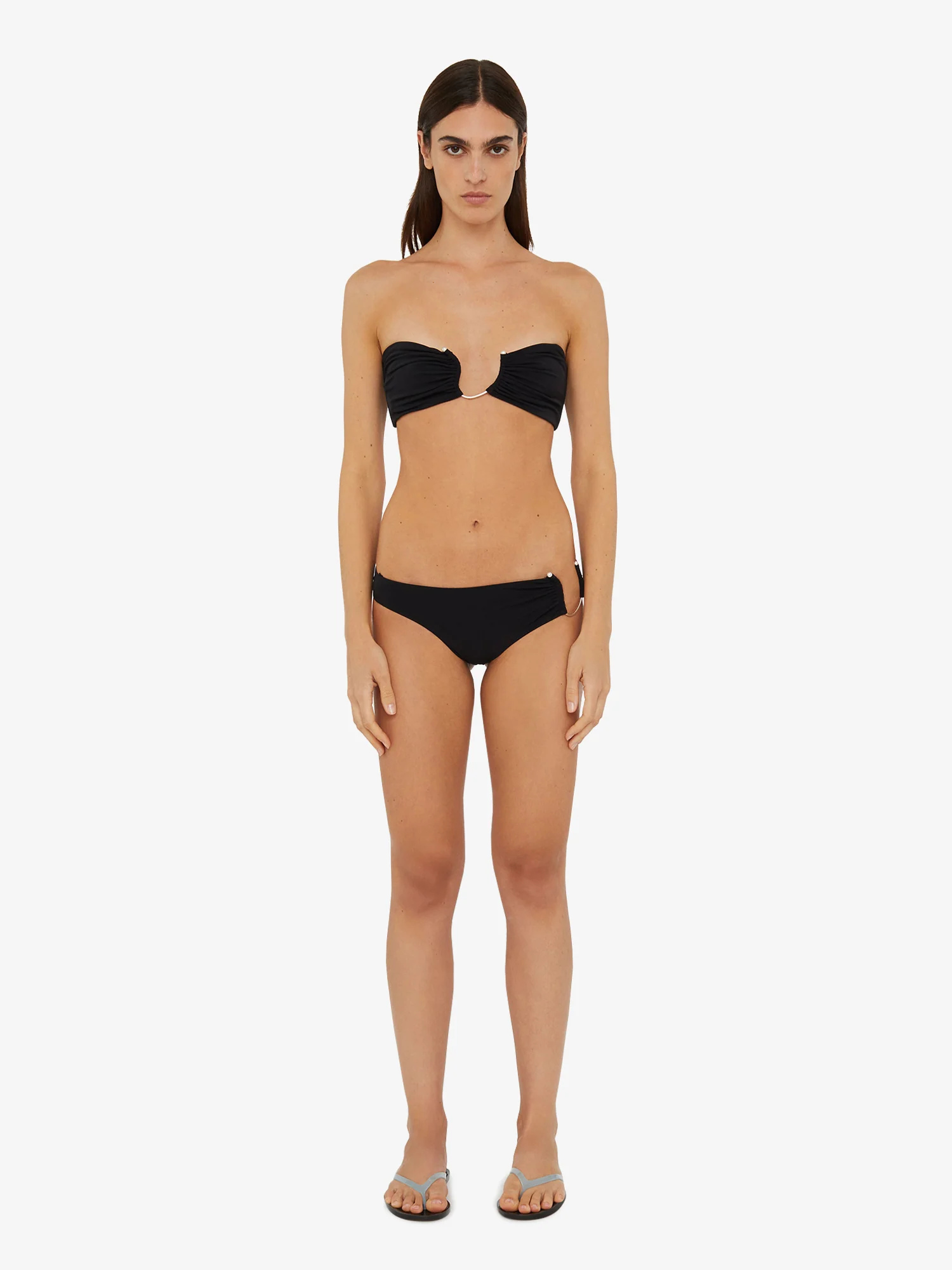 Ruched Crescent Side Brief - Image 4