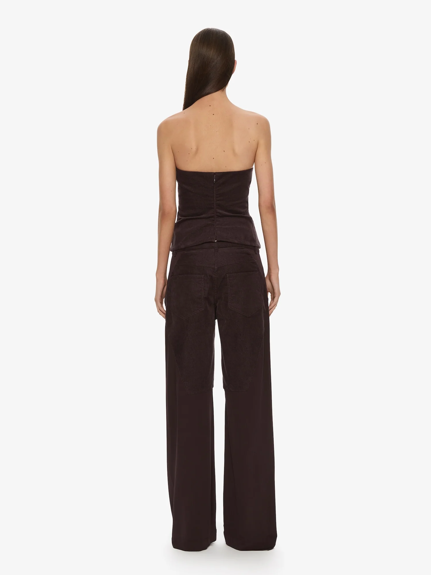Taped Corduroy Jersey Jean - Image 4